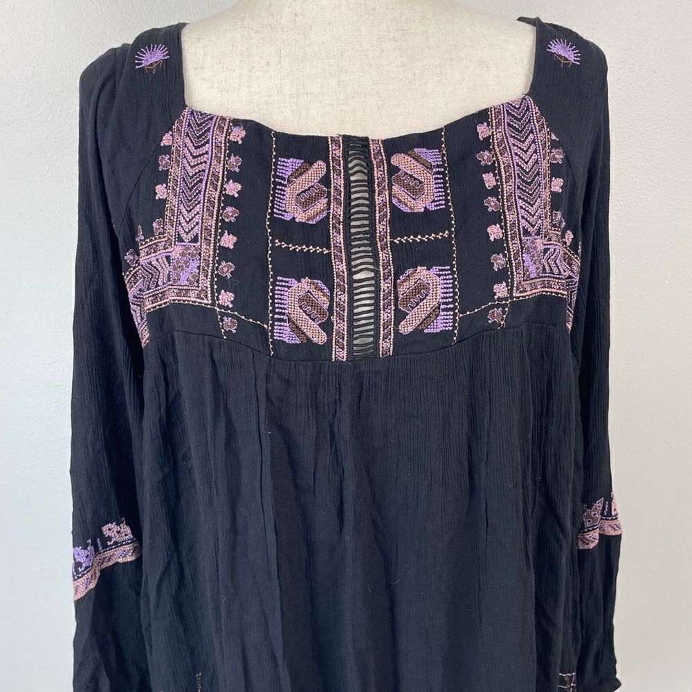 NWT Free People Boho Midi Dress Size L - Picture 2 of 8